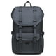 thumbnail image 1 of Mochila de viaje escolar KAUKKO para universidad flexible con portátil para 15", 22L (Nylon/Gris) KAUKKO  EP5-9-Black, 1 of 5