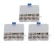 thumbnail image 4 of 3 Cajas 150 Uds Broche Botones Patrón Sonriente Negro Sin Costuras Desmontable Broche Decorativo Alfileres para Mujer Vestido Camisa, 4 of 12