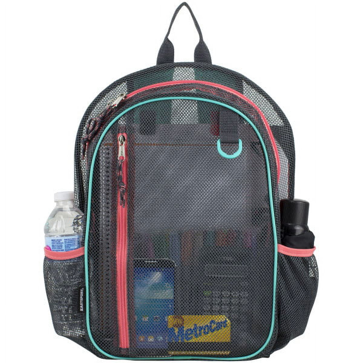 Eastsport Unisex Active Lifestyle Mesh Backpack, Graphite