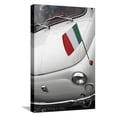 thumbnail image 1 of Italian Flag on Fiat 500 Car, Rome, Lazio, Italy, Europe, Transportation Stretched Canvas Wall Art by Stuart Black Sold by ArtCom, 1 of 5