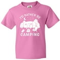 thumbnail image 3 of Inktastic I'd Rather Be Camping Youth T-Shirt, 3 of 5