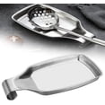 thumbnail image 1 of Hongchun 304 Stainless Steel Spoon Holder 21cm Rust Proof Spoon Rest Utensil Rest Kitchen Sturdy Durable - Silver, 1 of 5