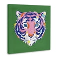 thumbnail image 2 of Stupell Industries Eclectic Exotic Boho Tiger Face Canvas Art, 24 x 24, by Karolina Sato, 2 of 8