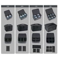 thumbnail image 5 of Shockproof Protective Case Internal Divider Fishing Reel Bag Reel Bag Case Splashproof Organizers Storage Case, 5 of 9