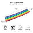 thumbnail image 2 of Big Joe Swim Noodle 35Pk Pool Noodles, Red, Blue, Green, Purple, Yellow Foam, 4.5 feet, 2 of 7