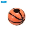 thumbnail image 3 of Uxcell Sport Ball Beads Opaque Acrylic Sports Beads Basketball Beads Spacer Loose Beads Craft for DIY Necklace Bracelet 60 Pcs Orange, 3 of 7