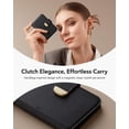 thumbnail image 4 of Cartera Embrague ESR Aura para mujer MagSafe, color negro, 4 of 9