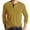 Yellow, variant on Wrtxtat Men's Henley Shirts Classic Short Sleeve Basic 1/4 Button up Soft Cotton T-Shirt with Pocket Trendy Athletic Pullover Sweatshirts Tops Beige XXL