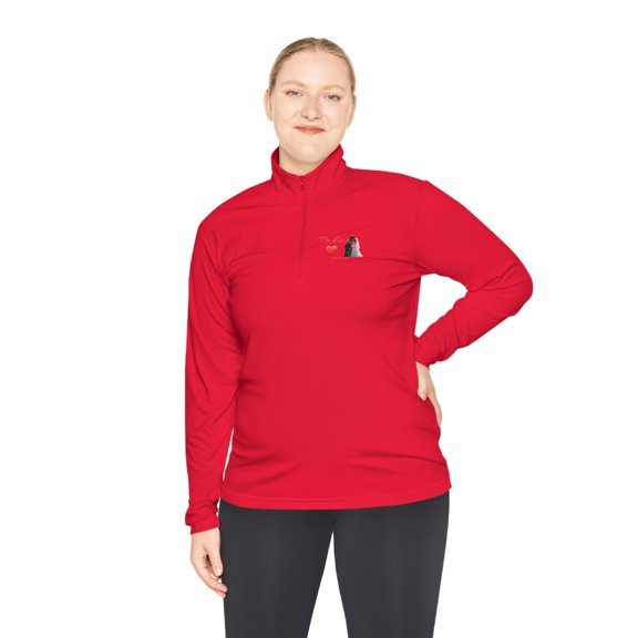 Tru Luv Unisex Quarter-Zip Pullover