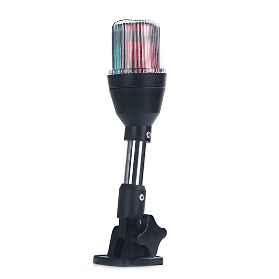 LED Boat Anchor Light Yacht LED Three-Color Navigation Signal Light Three Color Lighting Red Green White 12V