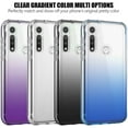 thumbnail image 2 of for Motorola Moto G Fast Case with Screen Protector Heavy Duty Protective 2 in 1 Full Body Shockproof Front Bumper with Anti-Yellowing Clear Phone Case for Moto G Fast(Clear Blue), 2 of 7