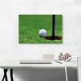 thumbnail image 2 of ARTCANVAS Golf Ball and Hole Canvas Art Print - Size: 26" x 18" (0.75" Deep), 2 of 9