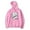 Pink, variant on Anime Merch Dan Da Dan Hoodies Casual Hooded Sweatshirt Unisex Pullover Clothing