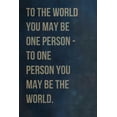 thumbnail image 2 of You May Be the World Painting Print on Wrapped Canvas, 2 of 7