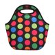 thumbnail image 2 of Bolsa de almuerzo de neopreno con aislamiento, bolso de mano, lonchera, contenedor de alimentos, bolsa térmica, bolsa cálida para la escuela, el trabajo y la oficina, 2 of 4