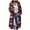 🔥 Wine_New, variant on Women’s Printed Hooded Button Cardigan Coat Long Sleeve Fashion Casual Top Stylish Warm Outerwear Comfortable Fit Trendy Design Versatile Layering Piece for Fall and Winter