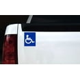 thumbnail image 2 of 4in x 5in Wheelchair Symbol Magnet, 2 of 2