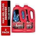 thumbnail image 3 of (2 pack) Drano Max Gel Drain Clog Remover, 160 Ounces, 2 Count, 3 of 18