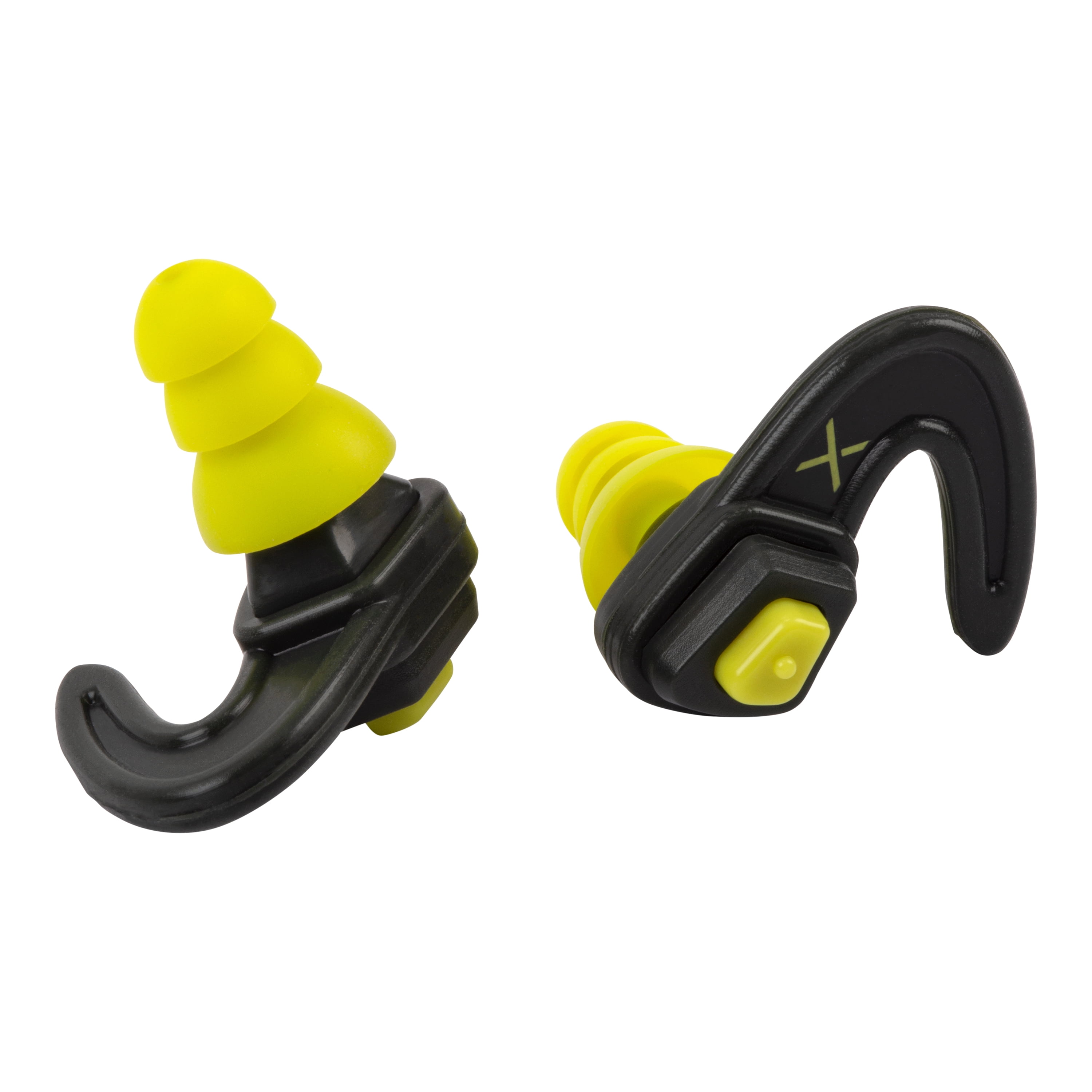 ULTRX™ Shift Adjustable Protection Ear Plugs, Gray, Yellow Silicone, Unisex, Model 4103