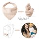 thumbnail image 2 of Baberos de muselina para bebés Konssy, paquete de 10 unidades, 100% algodón, unisex, de 0 a 36 meses, 2 of 7