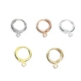 thumbnail image 2 of Amaiiu Copper Earring Finding Clasp Pendant Dangling Earrings Components Hook Jewelry Handmade Accessory for Professional Rose Gold, 2 of 9