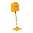 thumbnail image 3 of Elodie Metal Holiday Mailbox Accessory for Santa Mail, 47 Inches Tall for , , Stores, Yellow, 3 of 8
