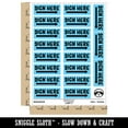 thumbnail image 2 of Sign Here Bold Arrow Sticker Set - Light Blue - Matte Finish - 2.00" Large, 2 of 7