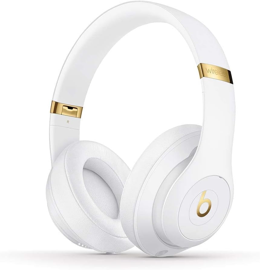 Pre-Owned Beats by Dr. Dre Studio3 Wireless White/Core Over Ear Headphones MX3Y2LL/A (Good)