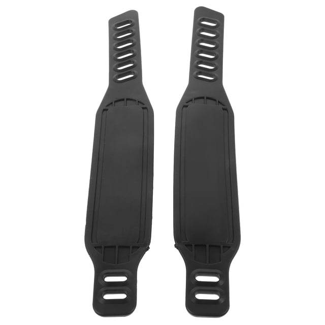 Phenofice 1Par Banda Ajustable Para Fijar Pedal De Hecha De Plástico Negro Duradero