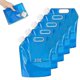thumbnail image 1 of 5 Pack 10l Collapsible Water Canister Portable Water Bag With Leak Proof Lid Bpa Free Food Grade For Camping, Hiking, Emergencies And Home Water Stora, 1 of 3