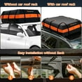 Goplus 21 Cubic Feet Car Roof Bag Rooftop Cargo Carrier Waterproof Soft