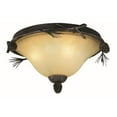 thumbnail image 1 of 16 Po Sierra Flush Mount&44; Noyer Noir, 1 of 1