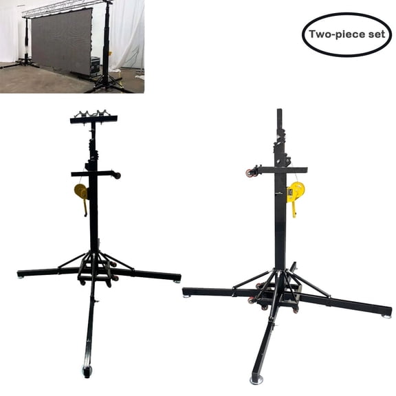 Heavy Crank Stand Light Stands Stage Lighting Truss System LED Lighting Stand 19.69ft Two-piece set