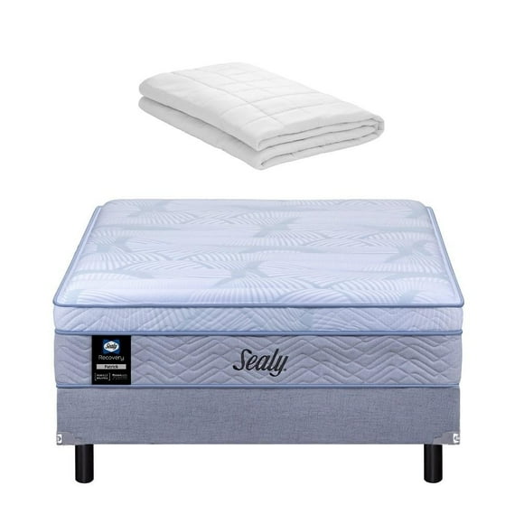 Colchón más box más Protector Water Proof Sealy Queen Size Patrick