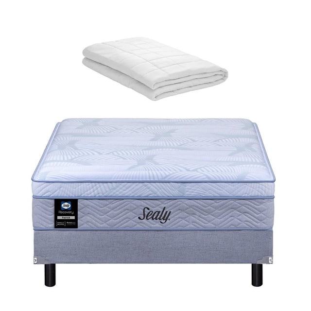 Colchón más box más Protector Water Proof Sealy Queen Size Patrick