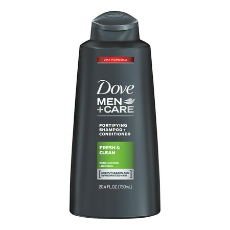 Dove Men+Care 2 in 1 Shampoo and Conditioner Fresh and Clean 20.4 (Best Organic Shampoo And Conditioner Brands)