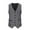 Mens Vests Gray, variant on Suit Vests for Men with Pockets Slim-Fit Business Work Dress Waistcoats Sleeveless Button-Down V Neck Vintage Tuxedos Vest 2025