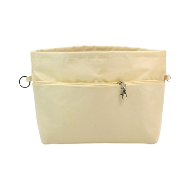 Organizador de bolsas para guardar cosméticos y accesorios Minnieouse Forro extensible Bolsa Impermeable Caqui 31*14*21cm