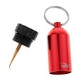 thumbnail image 4 of Aluminum Scuba Diving Tank with 12 O-Rings & Brass - Red, as described, 4 of 9