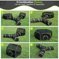 thumbnail image 4 of Outdoor Cat Enclosure with Cat Tunnel, Tent, Playhouse and Cat Toy Ball with Bell - Portable Indoor/Outdoor Playpen for Small Cats & Animals, 4 of 8