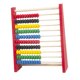 thumbnail image 3 of Abacus Juguete educativo Marco de Juguete educativo, Aprendizaje de matemáticas, Juguete educativo de clásico de madera para L rojo Hugo Marco de número de conteo, 3 of 10
