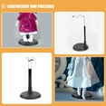 thumbnail image 3 of SOPOTUTU Multipurpose Display Rack Lightstick Holder Black PVC 3pcs for Action Figures, 3 of 8
