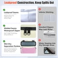 thumbnail image 3 of Backpack Cooler for Women, AYAMAYA Stylish 36 Cans Leakproof Soft Cooler Backpack, Waterproof Insulated Lunchbox for Camping Beach Work Picnic Travel, Pink, 3 of 7