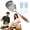 1, variant on Wooden Handle Stainless Steel Skimmer, Heat-Resistant Long Handle Spider Strainer for Deep Frying Boiling Oil Draining