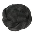 thumbnail image 3 of Mutmorningal Braided Hair Bun Hair Piece, Updo Braided Hair Bun Braided Chignon Hairpiece with Comb for Dancing Party Costume ( 1B ), 3 of 10