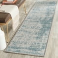 thumbnail image 2 of SAFAVIEH Passion Karena Oriental Runner Rug, Turquoise/Ivory, 2'2" x 18', 2 of 8