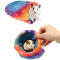 thumbnail image 2 of Visland Cozy Hamster Sleeping Bag Warm Cute Thickened Design Little Rabbit Versatile Plush Autumn Winter Nest, 2 of 7