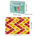 Pattern Puzzules Orinice Zia Diagonal Pattern Jigsaw Puzzle for Adults, Challenging Game ...