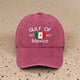 thumbnail image 5 of Washed Baseball Cap Mexico Print | Adjustable Tongue Strap Hat | Soft Comfortable Washable Fabric | Multicolor | Fade Resist Durable | Adult Unisex | 20x20x10cm, 5 of 6