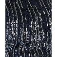 thumbnail image 3 of allbrand365 designer Juniors Sequined Beaded Cropped Top,Navy,1-2, 3 of 3